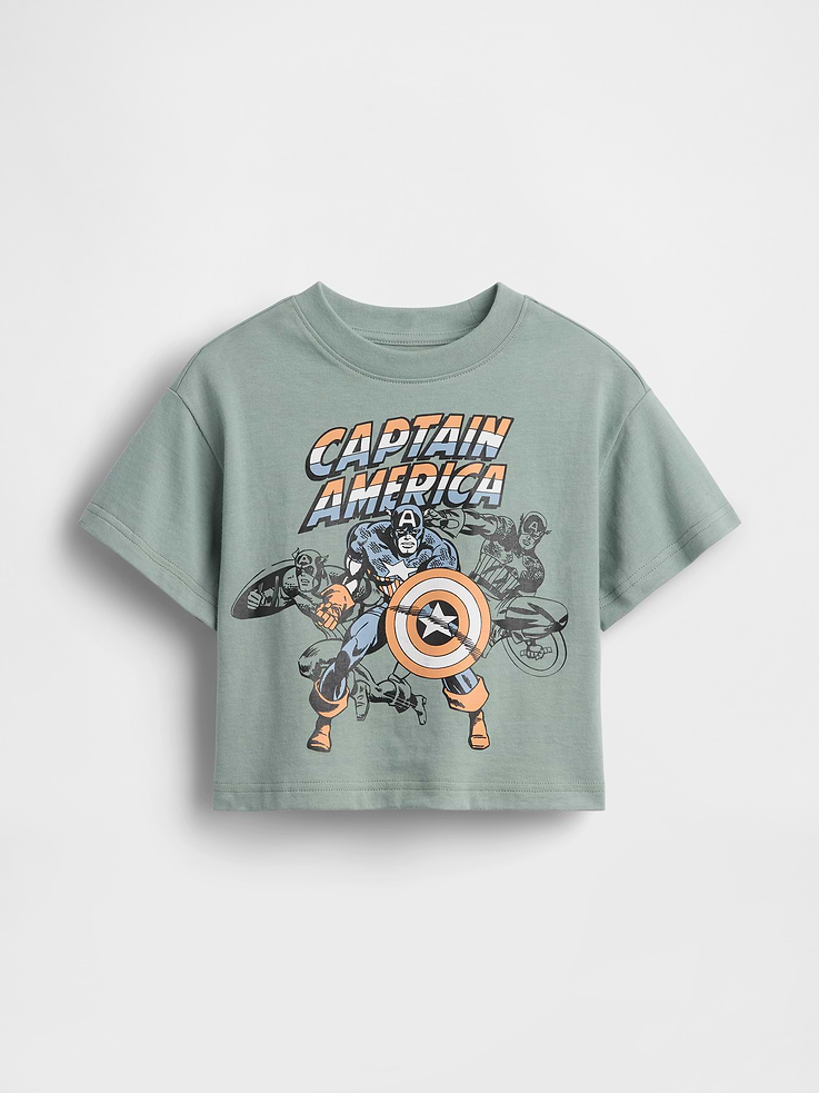 Image number 1 showing, Baby & Toddler Marvel Oversized Graphic T-Shirt