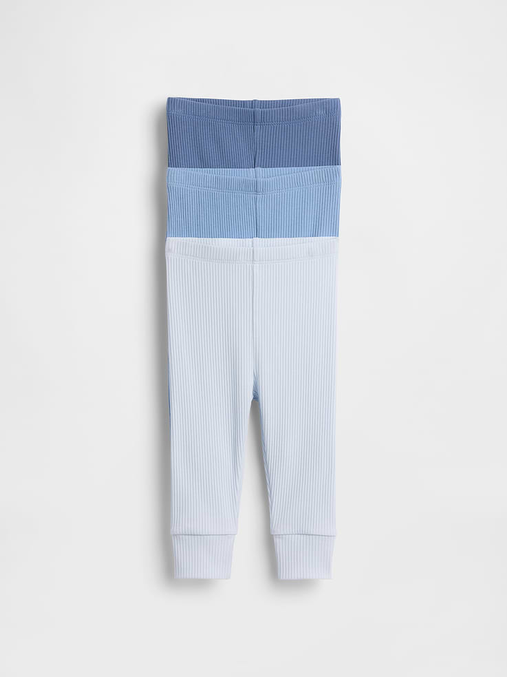 Image number 1 showing, Baby First Favorites TinyRib Pants (3-Pack)