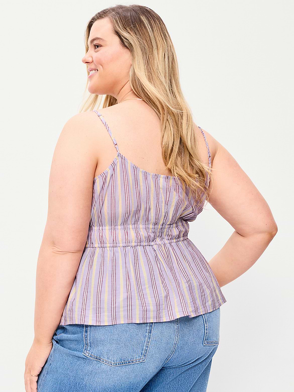 Camisole ajustée à smocks
