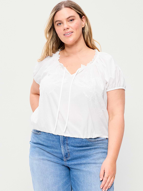 Bubble Hem Top