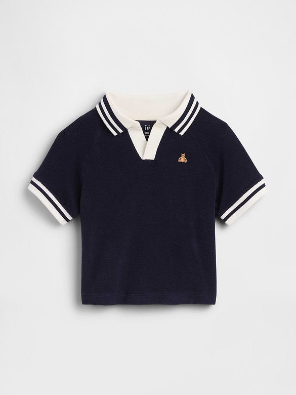 Baby & Toddler Towel Terry Polo Shirt