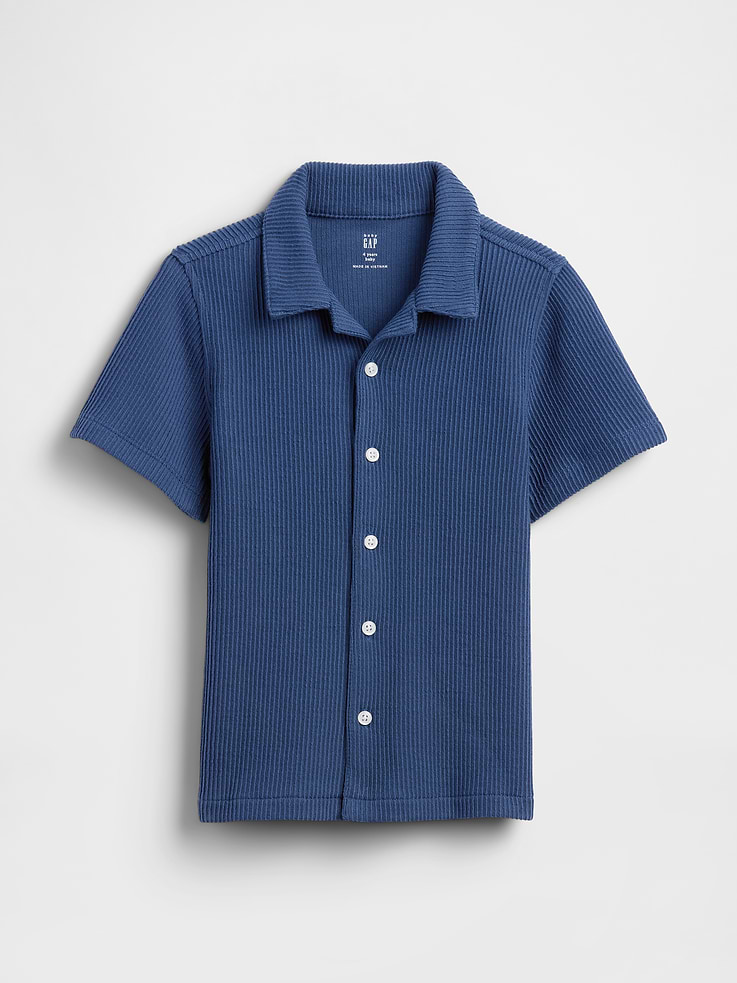 Image number 1 showing, babyGap Jacquard Ribbed Shirt