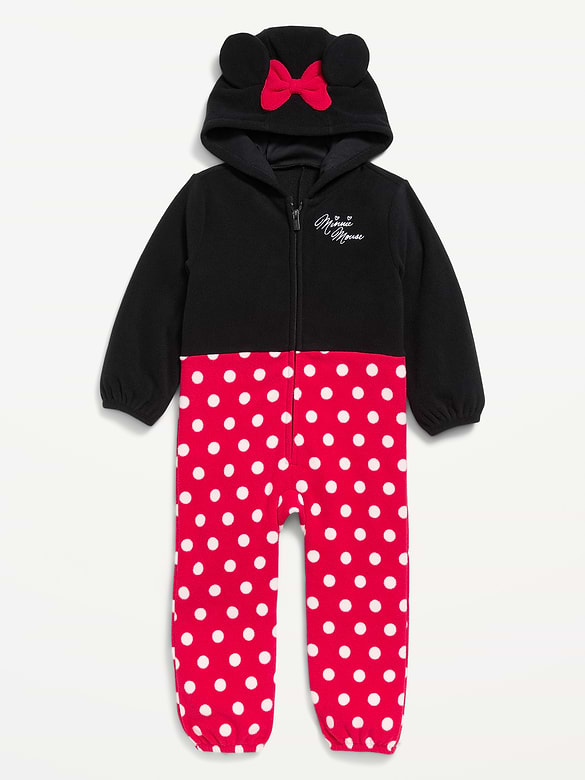 Disney© Microfleece Hooded One-Piece for Toddler Girls
