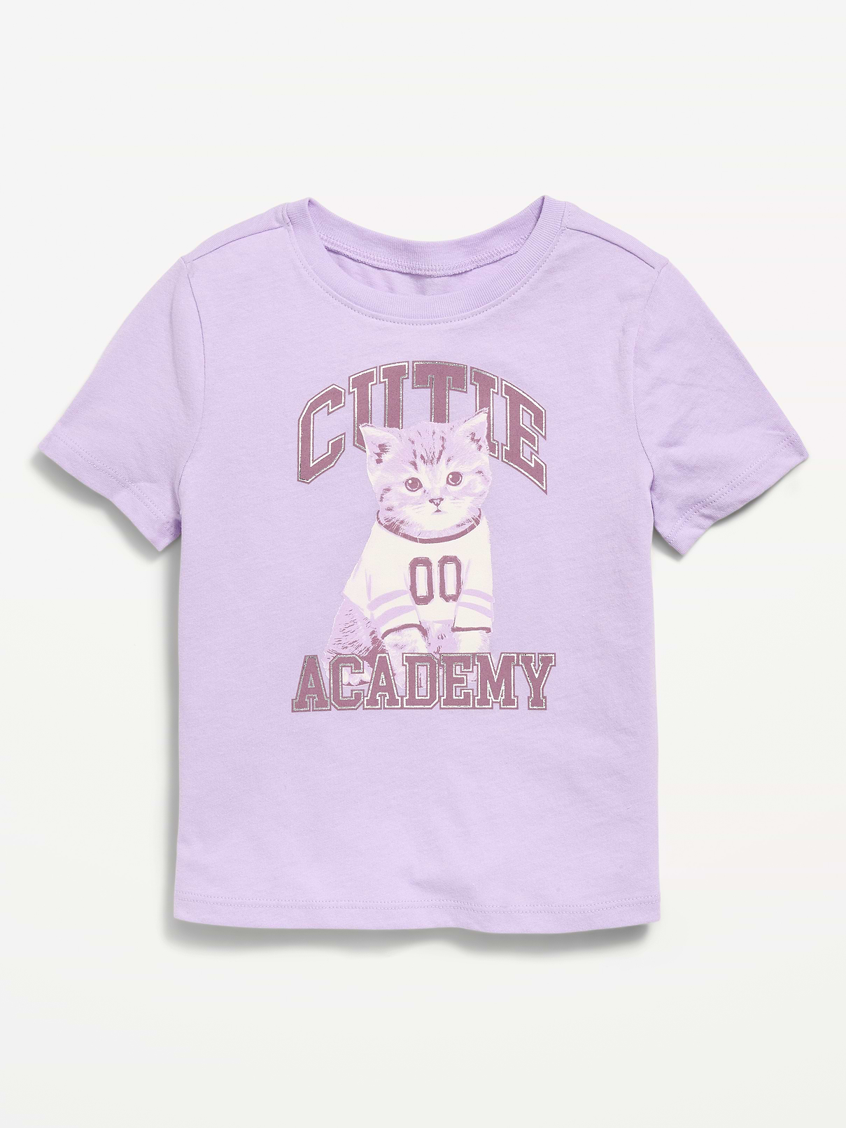 Image number 1 showing, Short-Sleeve Graphic T-Shirt for Toddler Girls