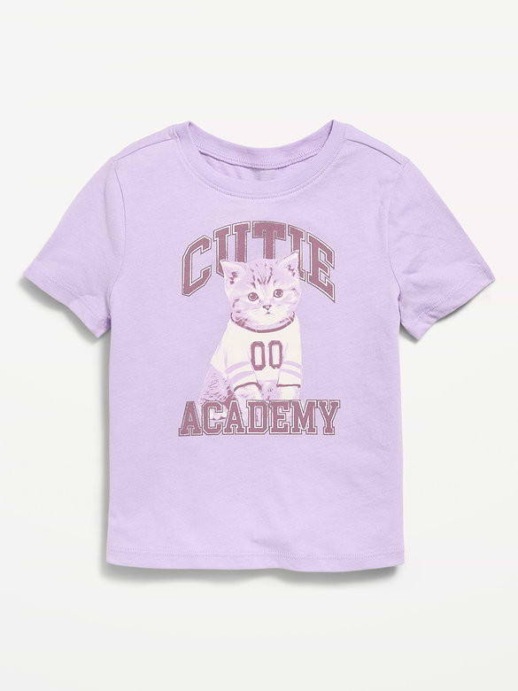 Short-Sleeve Graphic T-Shirt for Toddler Girls
