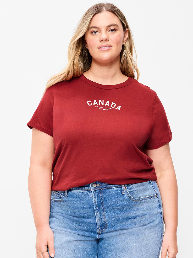 Image 8 of 9, Crew-Neck Graphic T-Shirt