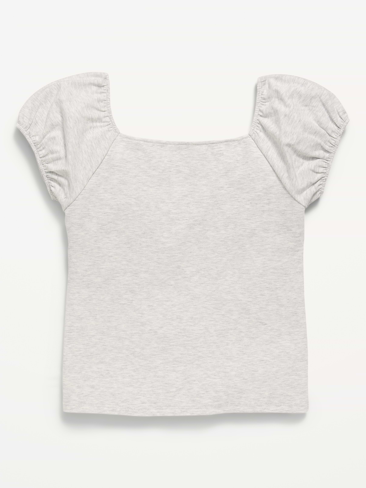 Image number 2 showing, Puff-Sleeve Top for Girls