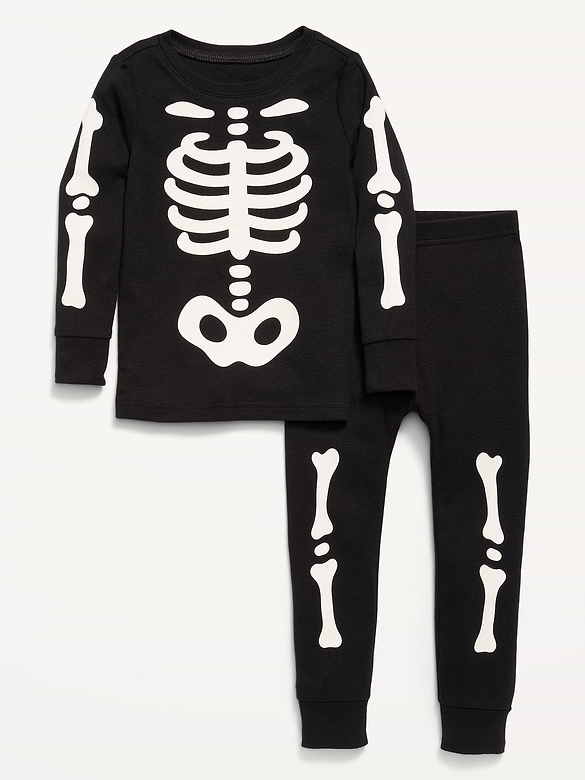 Printed Unisex Snug-Fit Pajama Set for Toddler & Baby
