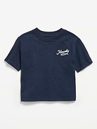 Image number 2 showing, Oversized Short-Sleeve Boxy Graphic T-Shirt for Toddler Boys