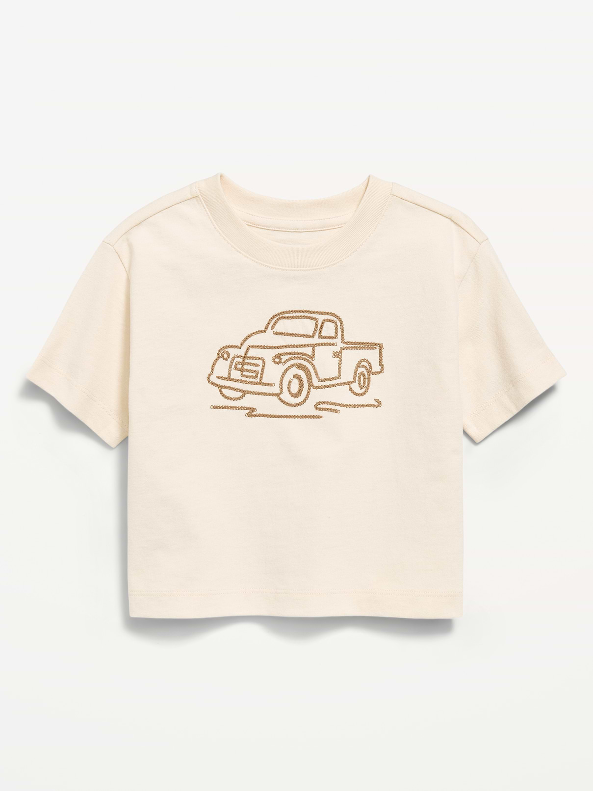 Image number 1 showing, Oversized Short-Sleeve Boxy Graphic T-Shirt for Toddler Boys