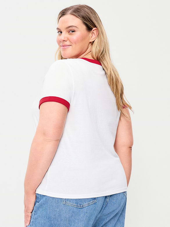 EveryWear Graphic Ringer T-Shirt