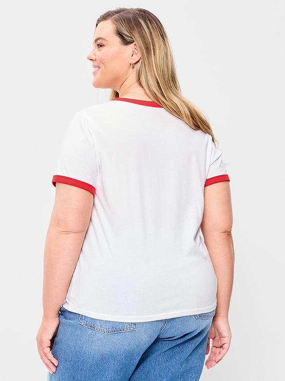 T-shirt passe-partout ras du cou à imprimé de la Fierté