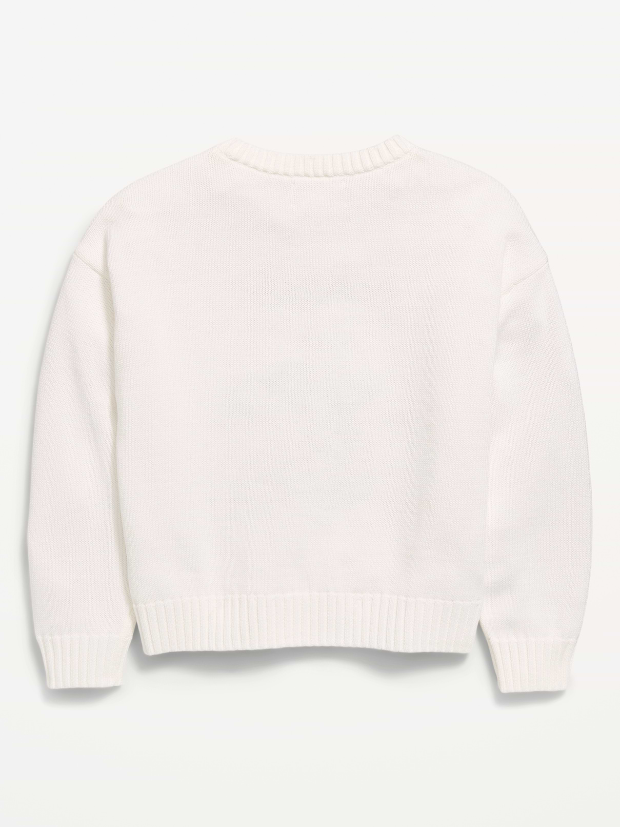 Image number 2 showing, Long-Sleeve Pullover Sweater for Girls