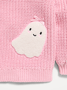Image number 2 showing, Long-Sleeve Graphic Sweater for Toddler Girls