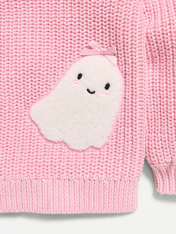 Long-Sleeve Graphic Sweater for Toddler Girls