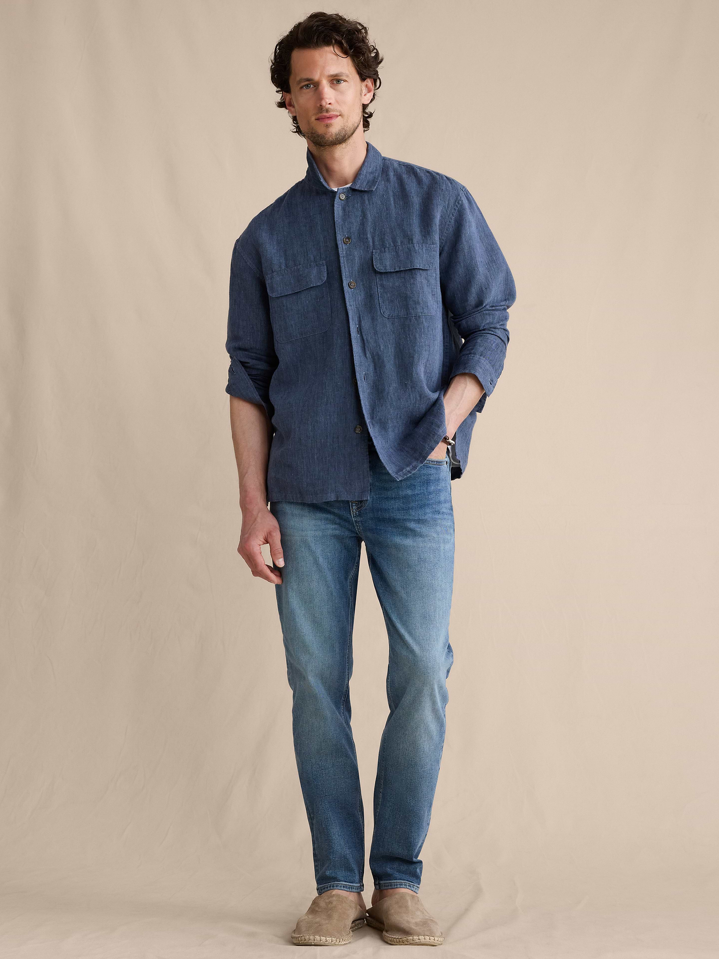 Image number 1 showing, Slim Luxe Traveler Jean