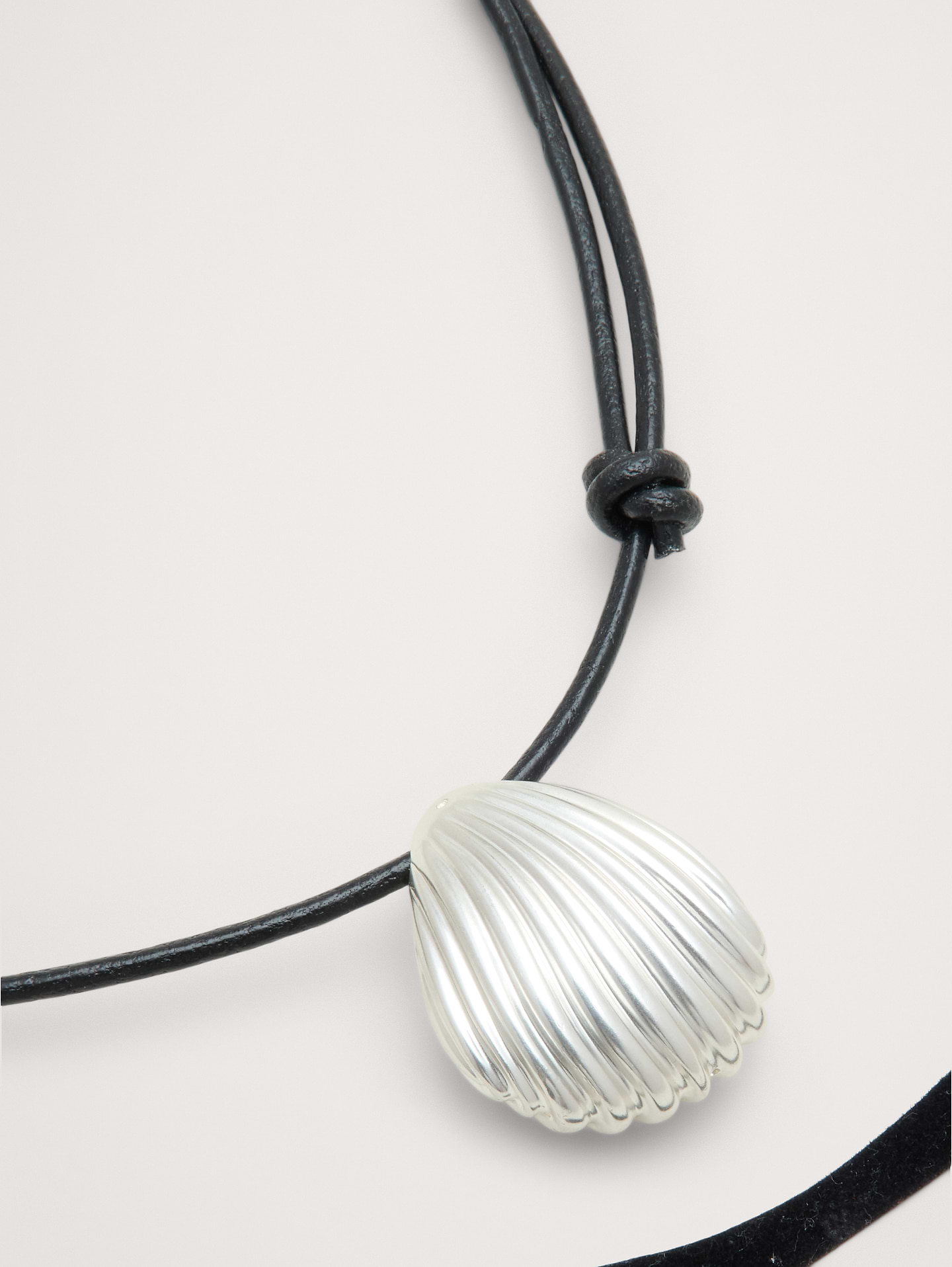 Image number 3 showing, Shell Cord Necklace