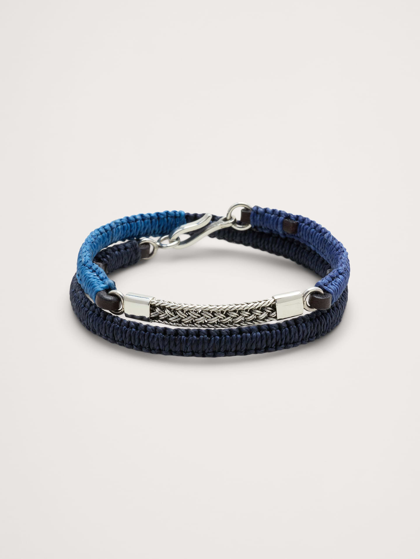 Image number 1 showing, Macrame Artisan Leather Bracelet By Caputo & Co