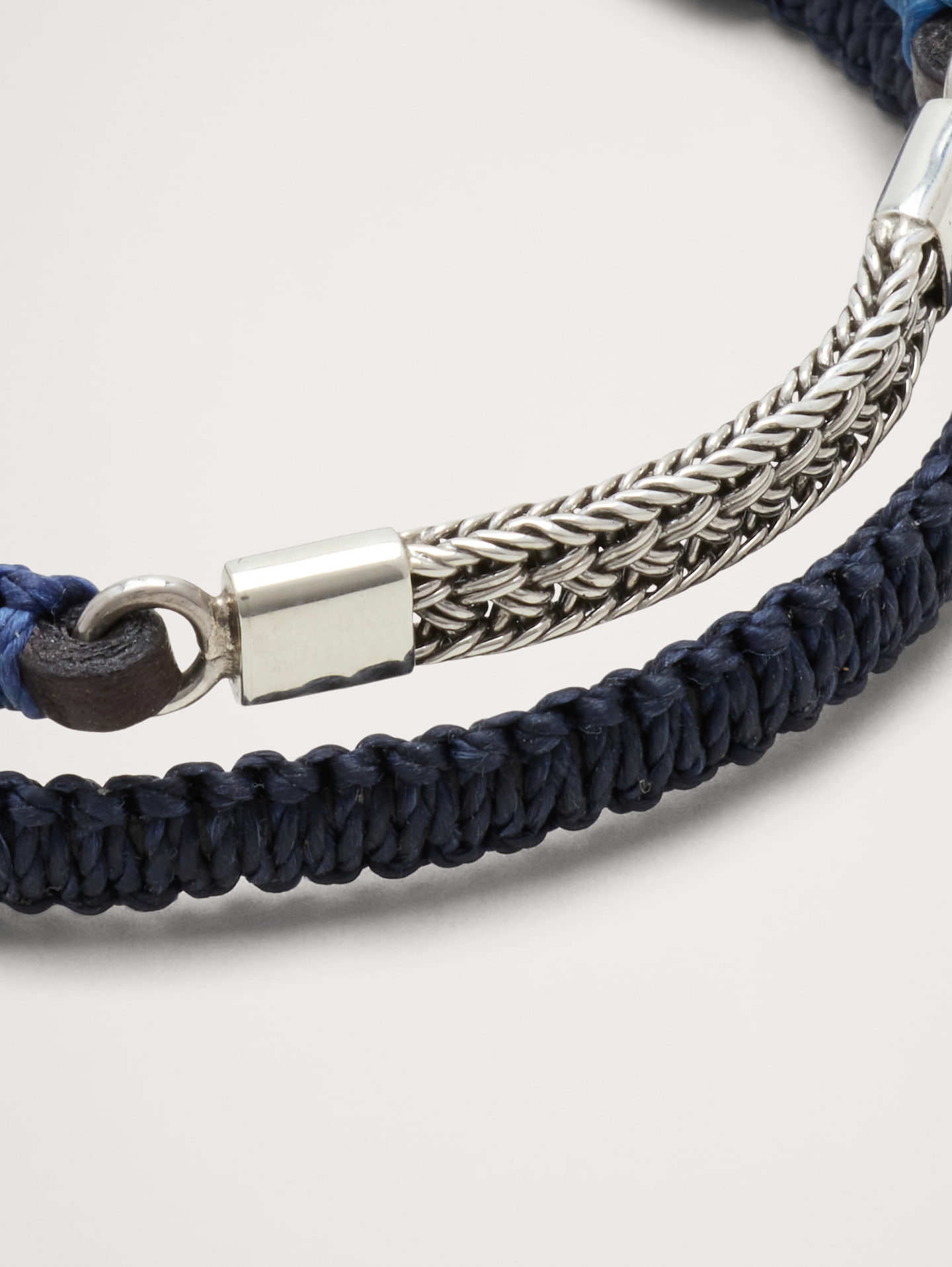 Image number 3 showing, Macrame Artisan Leather Bracelet By Caputo & Co
