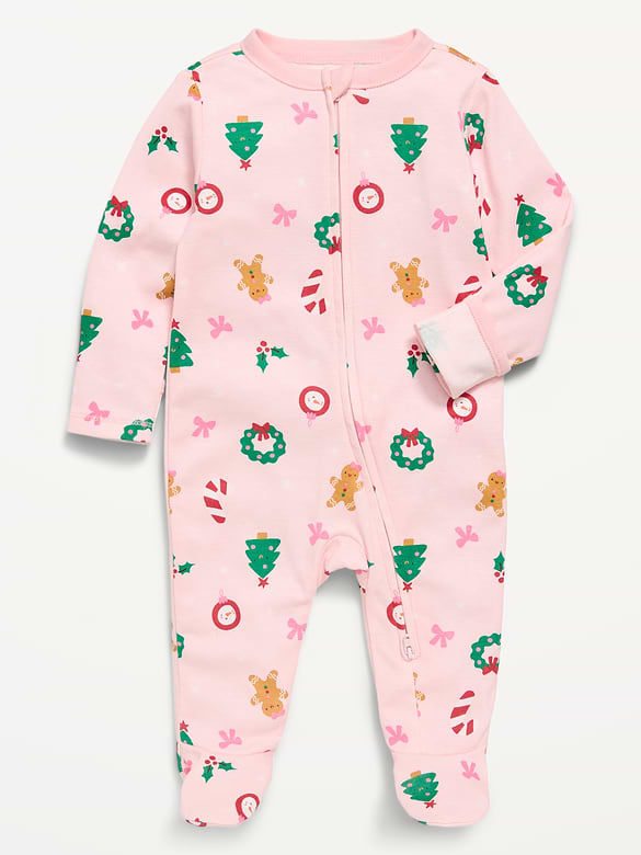 2-Way-Zip Sleep & Play Footed One-Piece for Baby