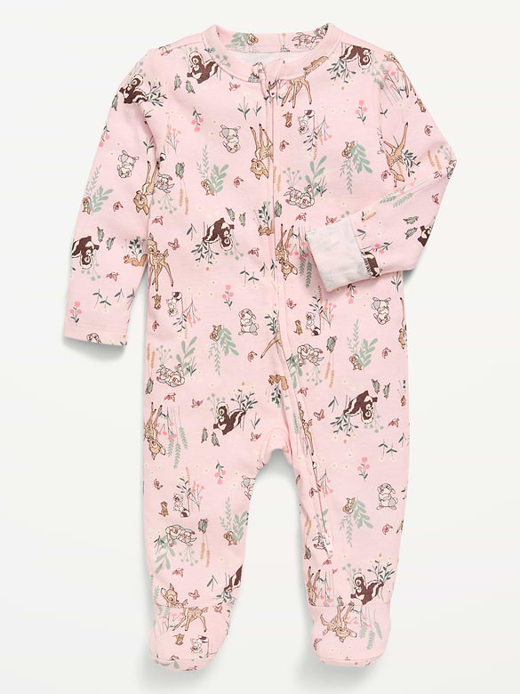 Disney© 2-Way-Zip Sleep & Play Footed One-Piece for Baby