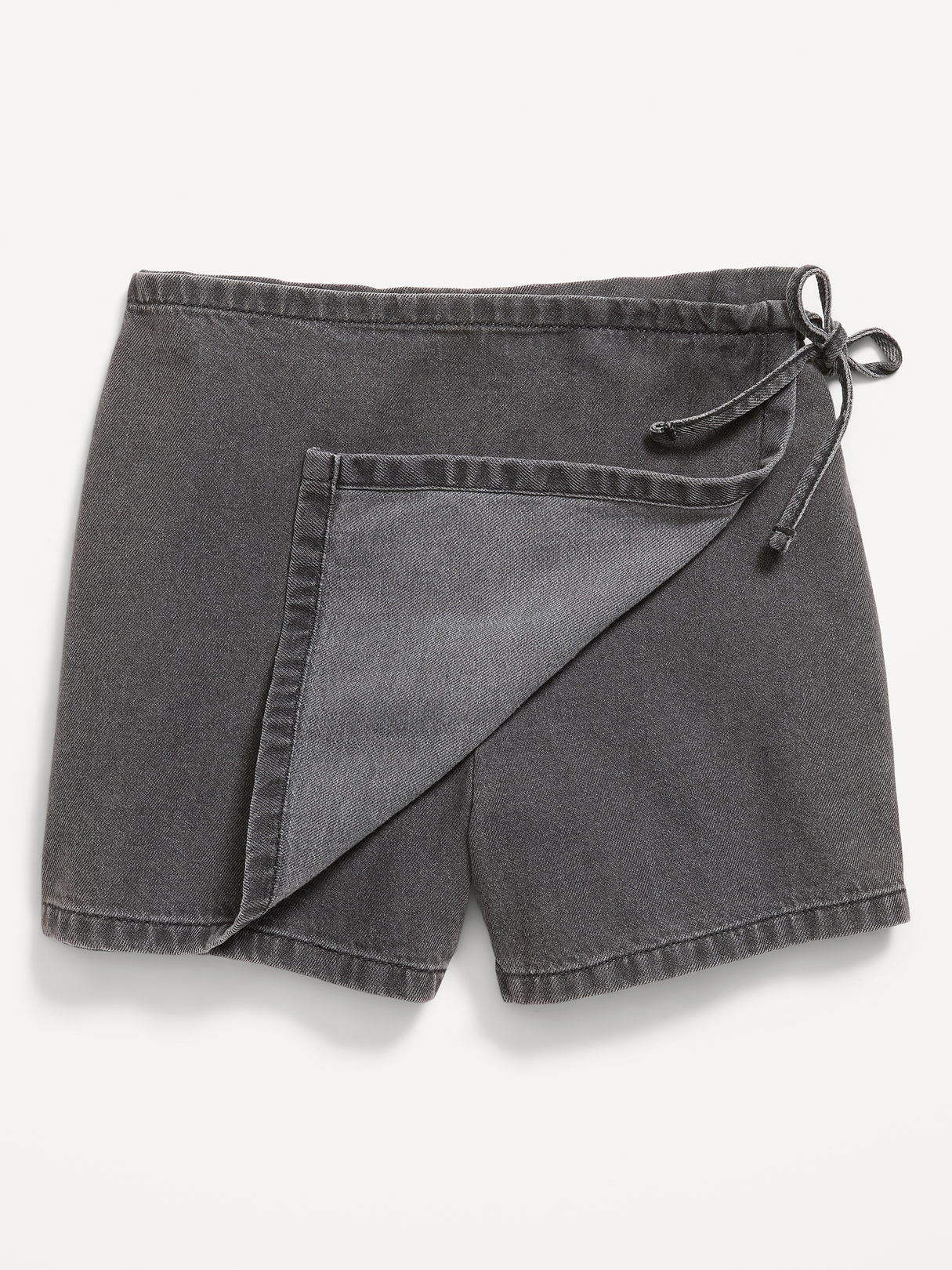 soor 5y デニムスコート Wrap-Front Denim Skort for Girls | Old Navy