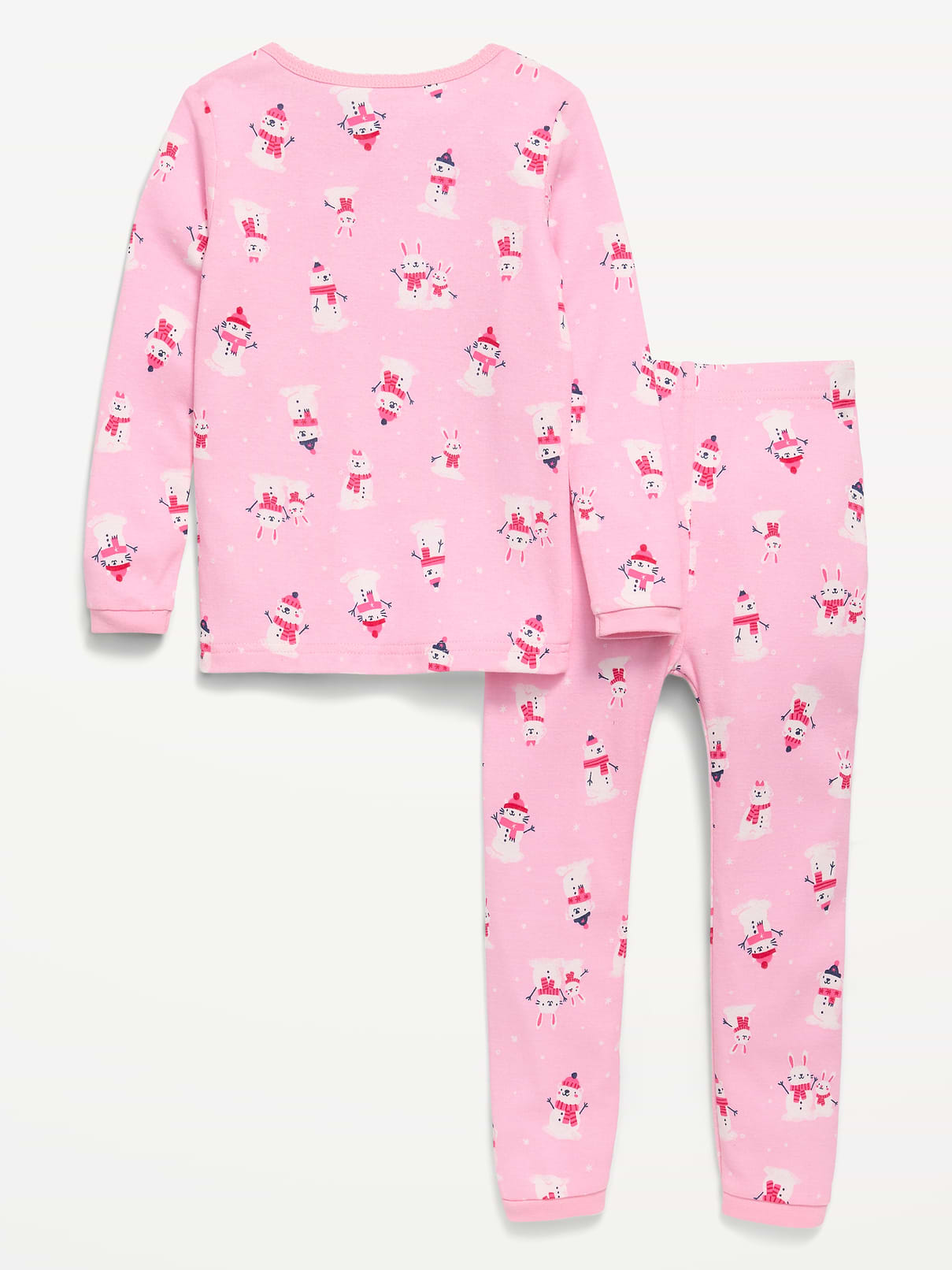 L'image numéro 2 présente Pyjama ajusté à motif pour tout-petit et bébé