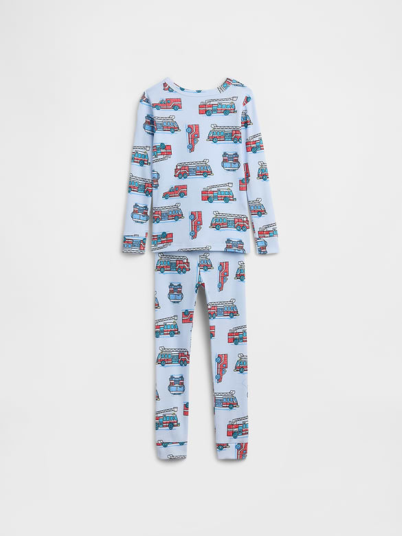 babyGap Fire Truck Print PJ Set