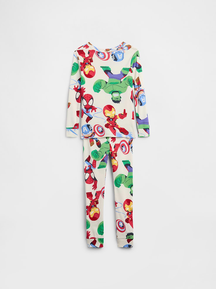 Image number 3 showing, babyGap Marvel Avengers Print PJ Set