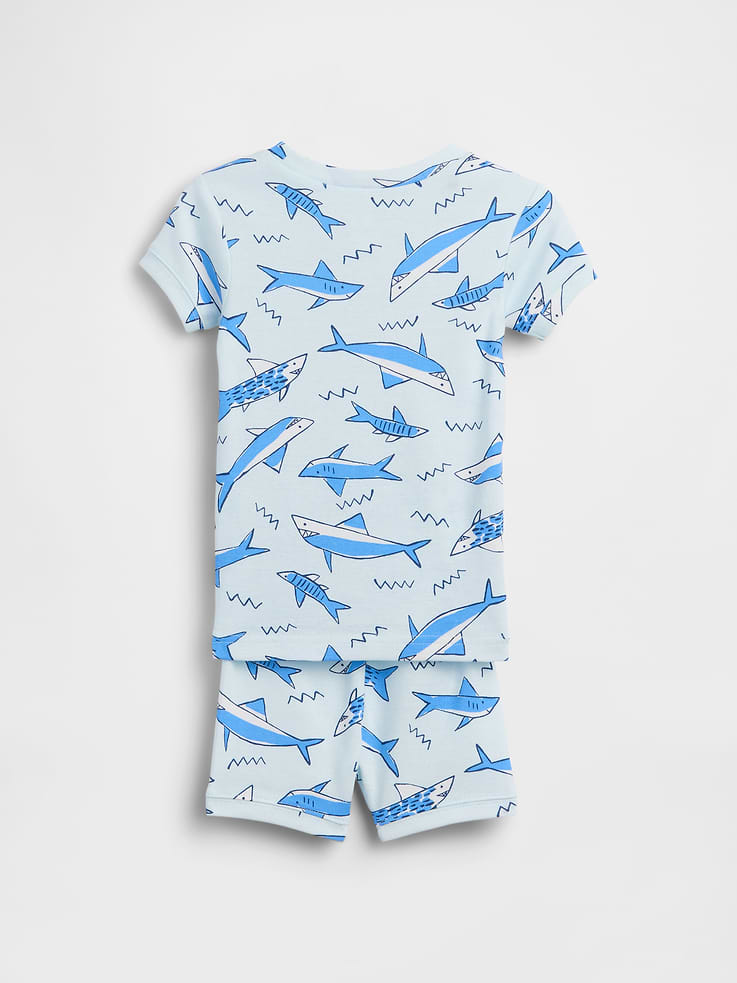 Image number 3 showing, Kids & babyGap Shark Print PJ Set