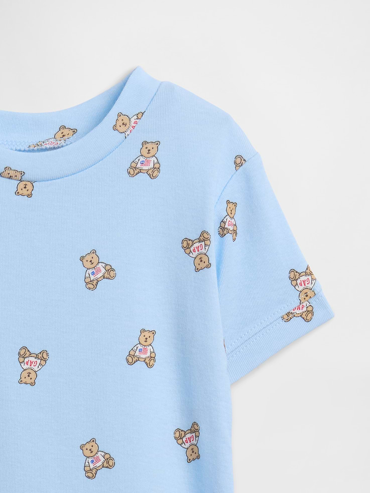 Image number 2 showing, babyGap Brannan Bear Print PJ Set