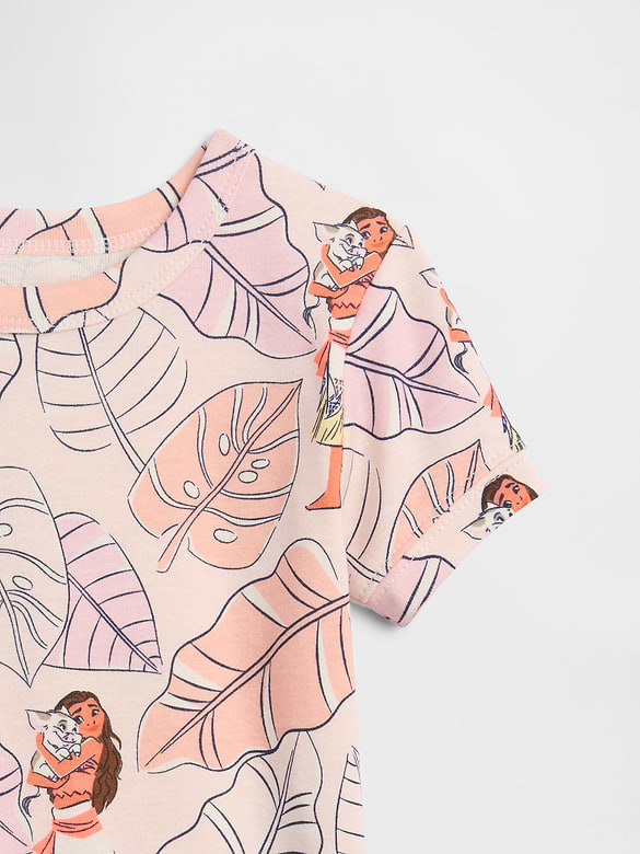 Kids & babyGap × Disney Moana Print PJ Set
