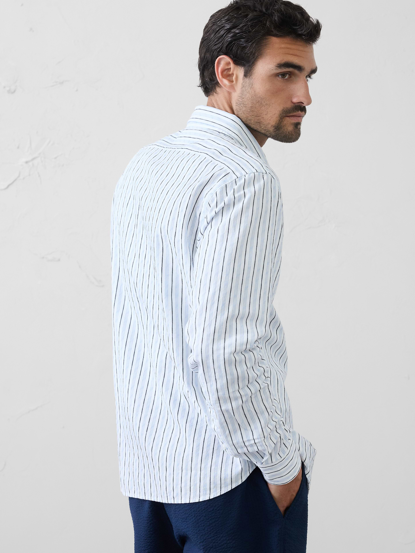 Image number 2 showing, Standard-Fit Seersucker Shirt