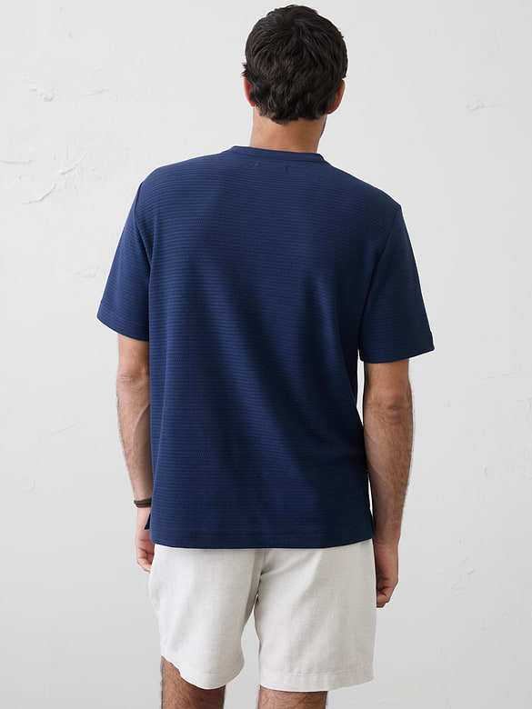Standard-Fit Textured Henley