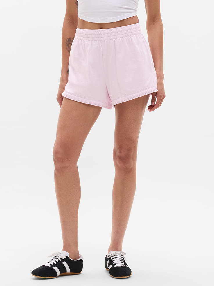 Image number 1 showing, Airy Cotton Terry Shortie