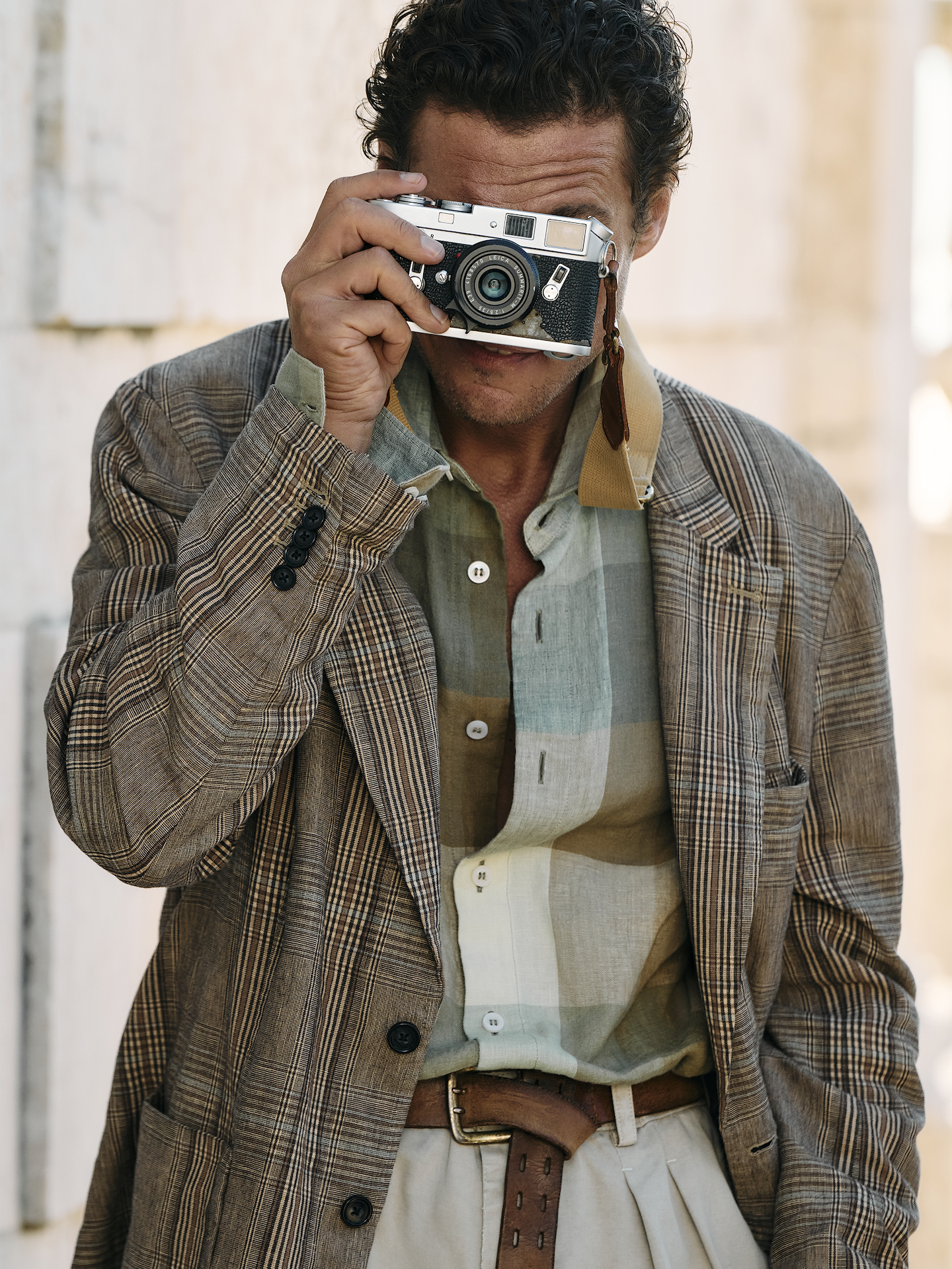Image number 6 showing, Archive Reissue Standard-Fit Plaid Linen Shirt