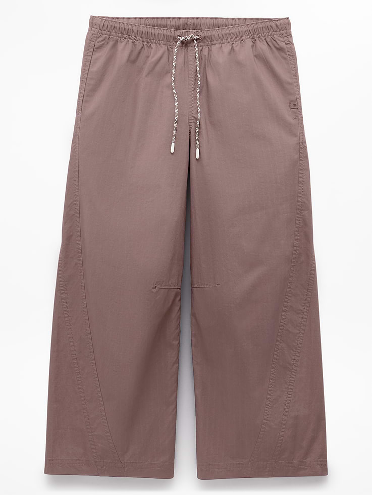 Image number 5 showing, Athleta Girl Woven Wide Leg Crop Pant