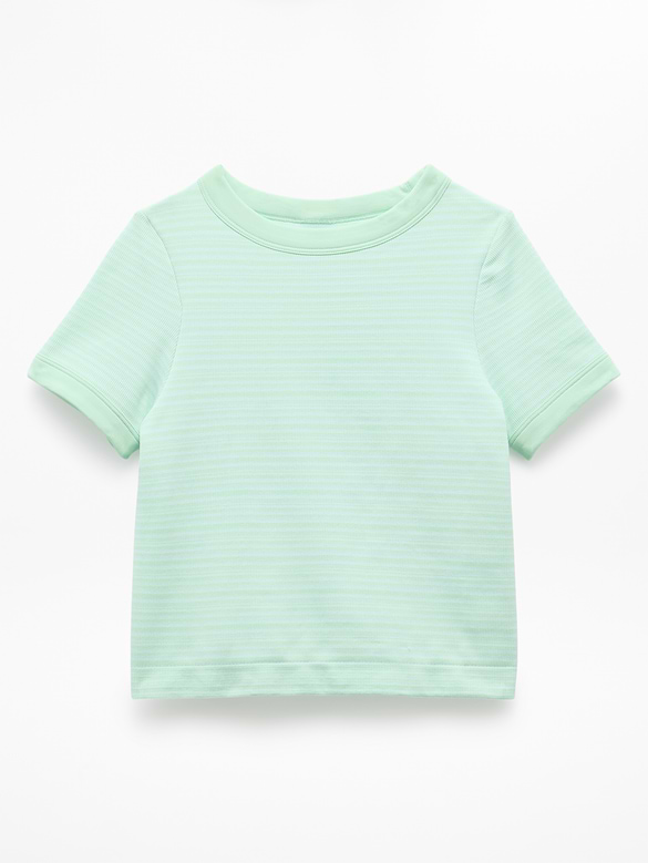 Athleta Girl Rise Above High Neck Tee