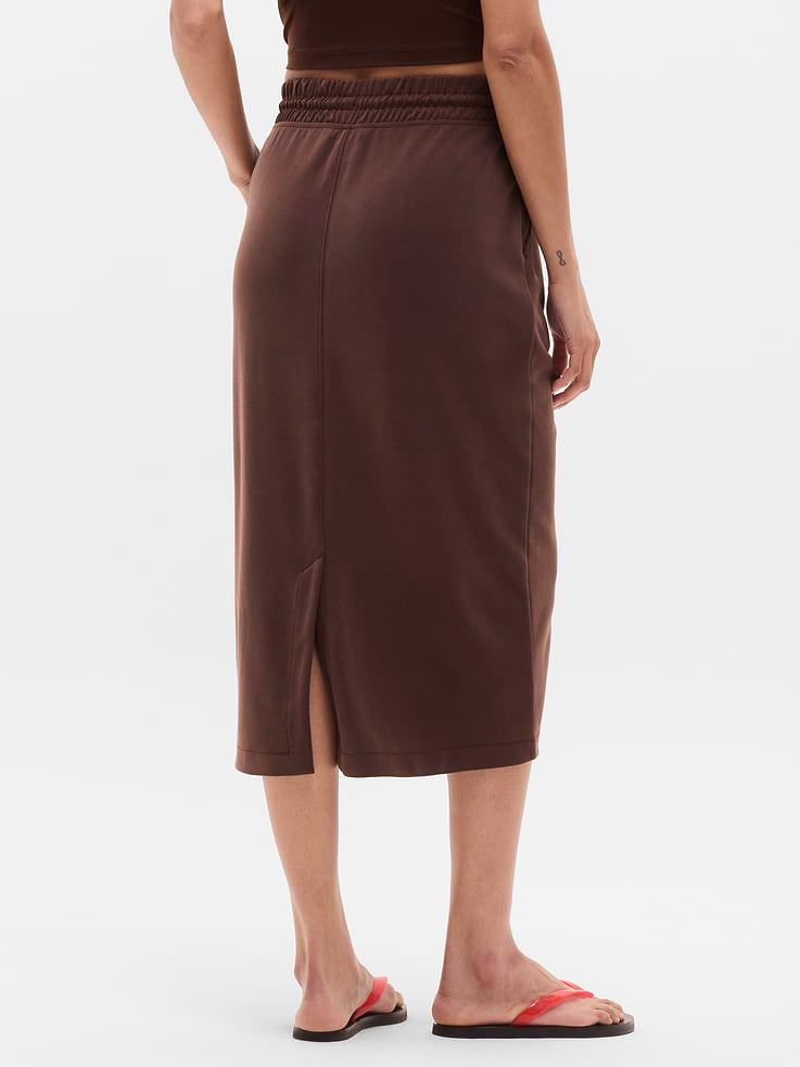 Image number 3 showing, Seasoft Midi Skirt