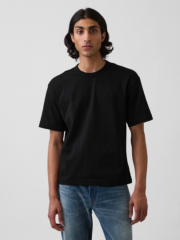 Adult Heavyweight Crop T-Shirt