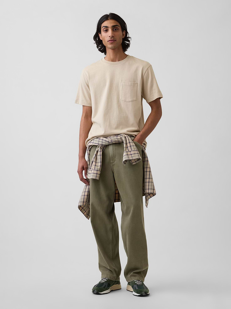 Image number 1 showing, UltraSoft Baggy Carpenter Jeans