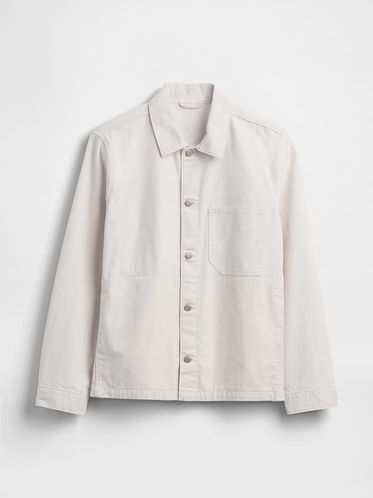 Image number 6 showing, Canvas Relaxed Shirt Jacket