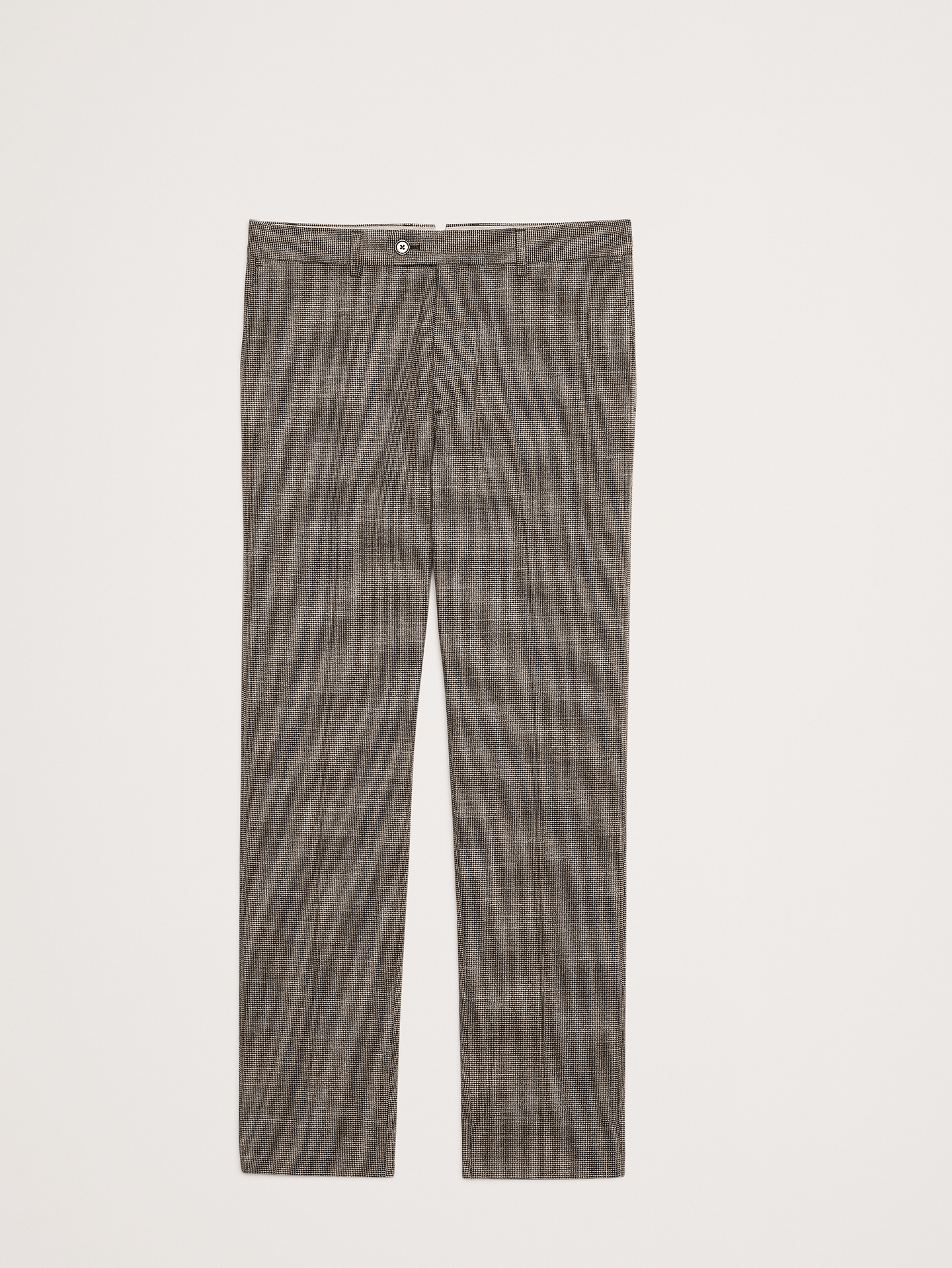 L'image numéro 5 présente Pantalon habillé infroissable à coupe étroite