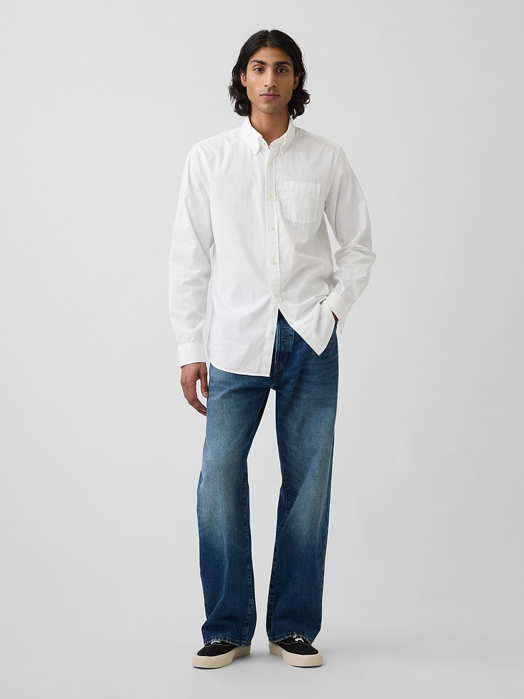 Image number 2 showing, Organic Cotton Poplin Classic Shirt