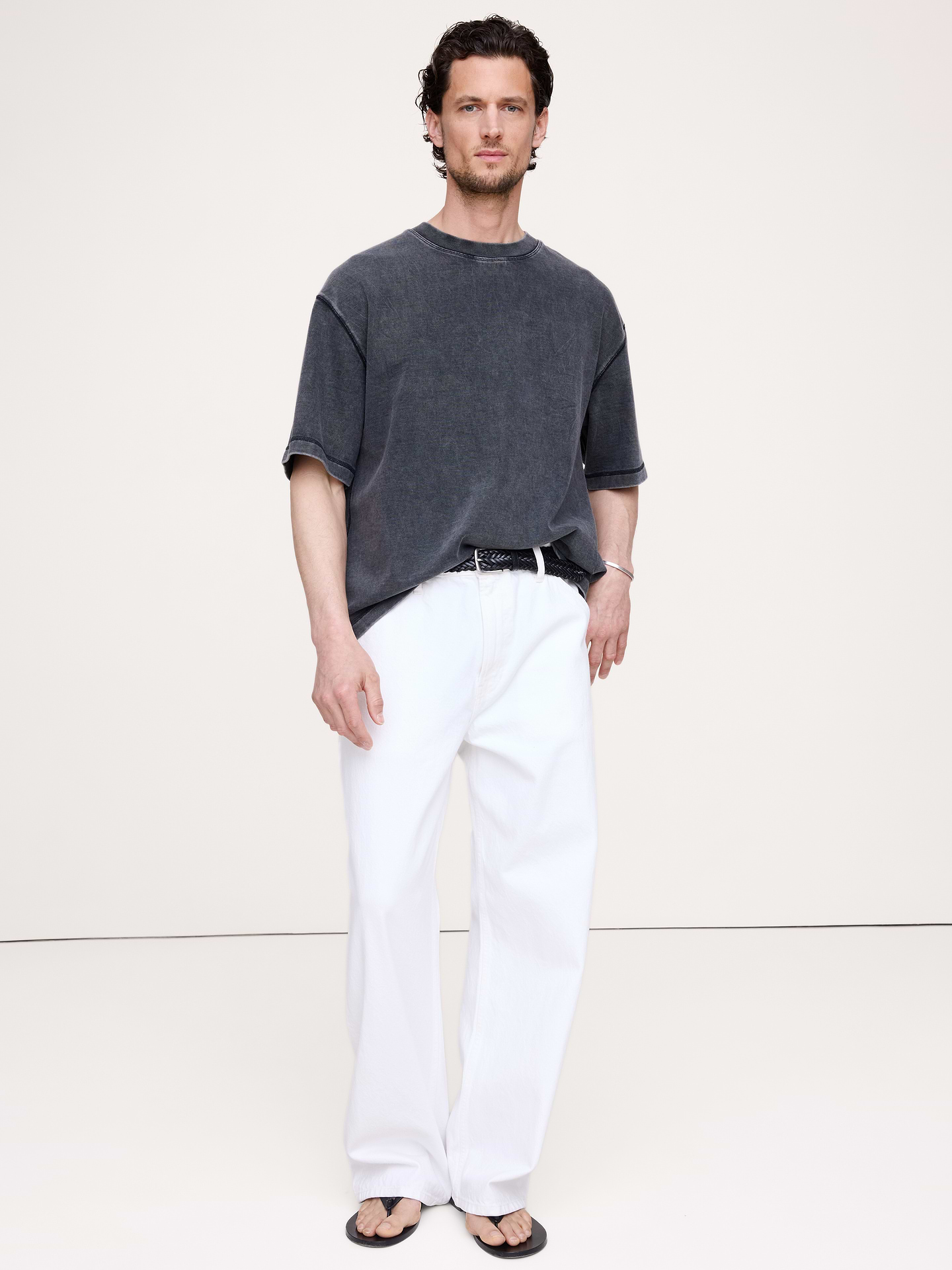 Image number 3 showing, Heavyweight Cotton Boxy Tee