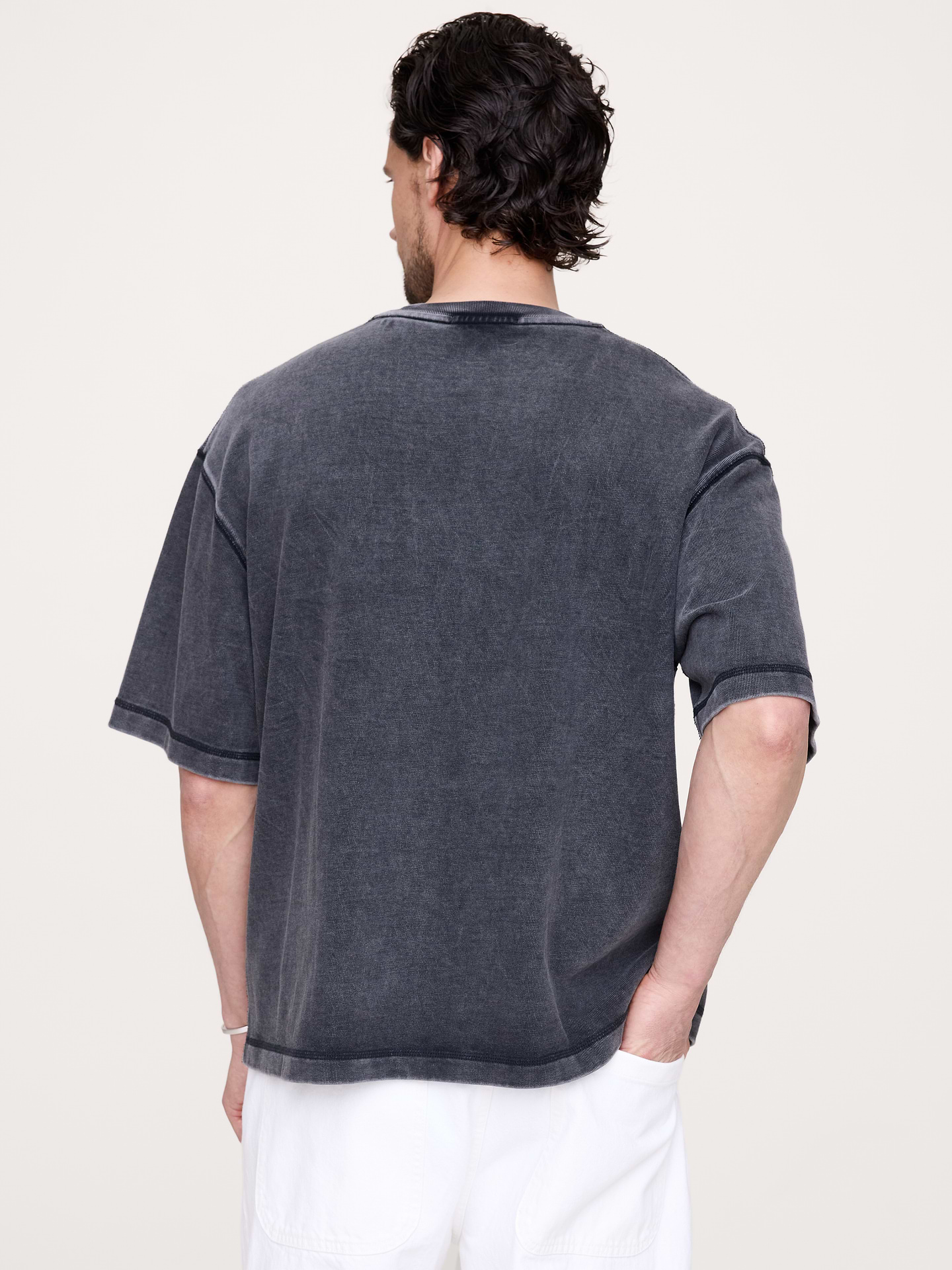 Image number 2 showing, Heavyweight Cotton Boxy Tee