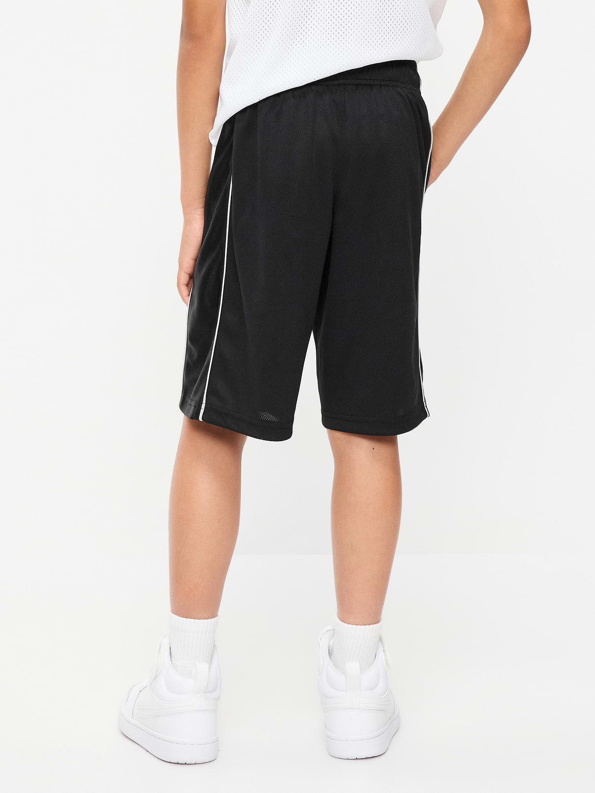 Image number 3 showing, Below Knee Baggy Mesh Basketball Shorts for Boys