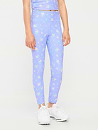 Image number 1 showing, High-Waisted PowerSoft 7/8 Leggings for Girls