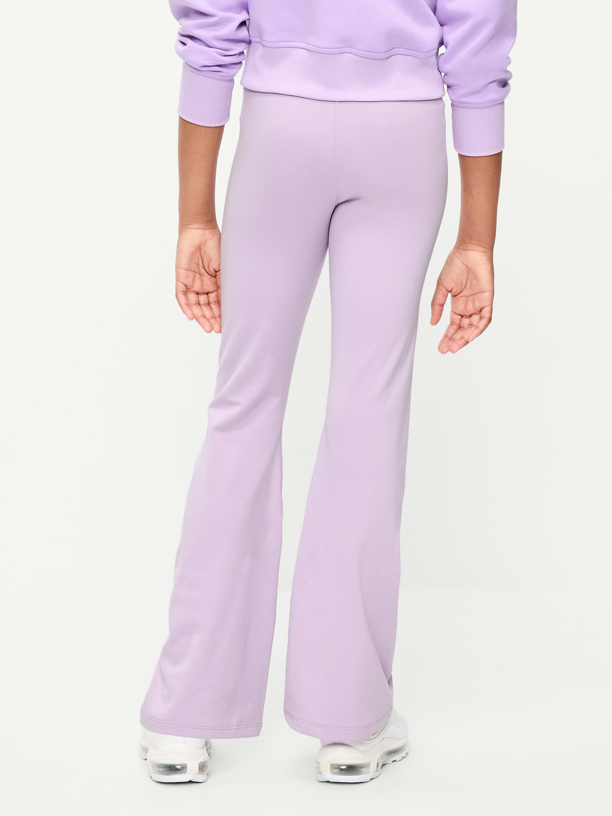 Image number 2 showing, High-Waisted StudioSmooth Flared Leggings for Girls