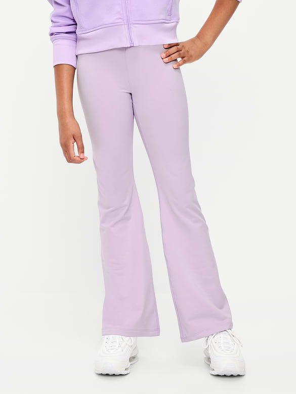 High-Waisted StudioSmooth Flared Leggings for Girls